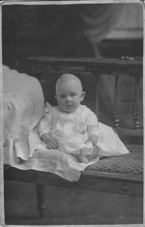Eunice as a baby in 1917